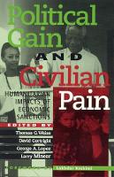 Book Cover for Political Gain and Civilian Pain by Thomas G. Weiss