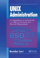 Book Cover for UNIX Administration by Bozidar (Linkshare Corporation, New York, New York, USA) Levi