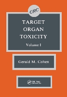 Book Cover for Target Organ Toxicity, Volume I by Cohen