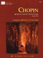 Book Cover for Chopin Selected Works for Piano Book 2 by Frederic Chopin