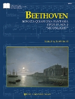 Book Cover for Beethoven: Sonata quasi una Fantasia, Op. 27, No. 2 “Moonlight Sonata” by Ludwig van Beethoven