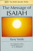 Book Cover for The Message of Isaiah by Barry (Author) Webb