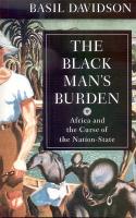 Book Cover for The Black Man's Burden by Basil Davidson