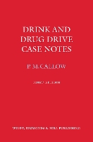 Book Cover for Drink and Drug Drive Cases Notes by Pauline M Callow