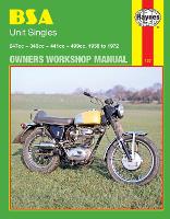 Book Cover for BSA Unit Singles (58 - 72) Haynes Repair Manual by Haynes Publishing