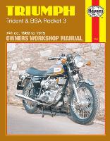 Book Cover for Triumph Trident & BSA Rocket 3 (69 - 75) by Haynes Publishing