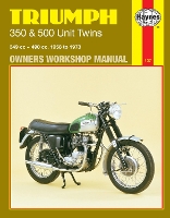 Book Cover for Triumph 350 & 500 Unit Twins (58 - 73) by Haynes Publishing