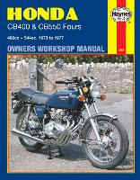 Book Cover for Honda CB400 & CB550 Fours (73 - 77) by Haynes Publishing