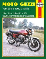 Book Cover for Moto Guzzi 750, 850 & 1000 V-Twins (74 - 78) by Haynes Publishing