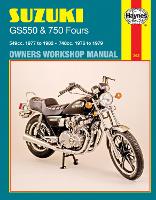 Book Cover for Suzuki GS550 (77 - 82) & GS750 Fours (76 - 79) Haynes Repair Manual by Haynes Publishing