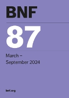 Book Cover for British National Formulary (BNF87) March 2024 by Joint Formulary Committee