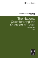 Book Cover for The National Question and the Question of Crisis by Paul Zarembka