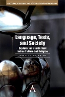 Book Cover for Language, Texts, and Society by Patrick Olivelle