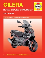 Book Cover for Gilera Runner, DNA, Ice & SKP/Stalker (97 - 11) Haynes Repair Manual by Phil Mather