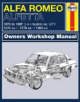 Book Cover for Alfa Romeo Alfetta (1973 - 1987) Haynes Repair Manual by Haynes Publishing