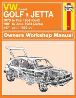 Book Cover for VW Golf & Jetta Mk 1 Diesel (78 - 84) Haynes Repair Manual by Haynes Publishing