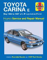 Book Cover for Toyota Carina E Petrol (May 92 - 97) Haynes Repair Manual by Haynes Publishing