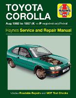 Book Cover for Toyota Corolla Petrol (Aug 92 - 97) Haynes Repair Manual by Haynes Publishing