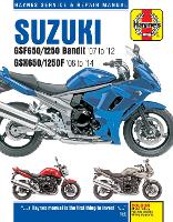 Book Cover for Suzuki GSF650/1250 Bandit & GSX650/1250F (07-14) Haynes Repair Manual by Phil Mather