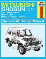 Book Cover for Mitsubishi Shogun & L200 Pick Ups (83 - 94) by Haynes Publishing