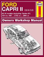 Book Cover for Ford Capri II (and III) 2.8 & 3.0 V6 (74 - 87) Haynes Repair Manual by Haynes Publishing