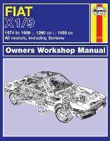 Book Cover for Fiat X1/9 (74 - 89) Haynes Repair Manual by Haynes Publishing