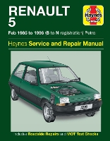 Book Cover for Renault 5 Petrol Service And Repair Manual by Haynes Publishing