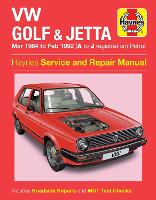 Book Cover for VW Golf & Jetta Mk 2 Petrol (Mar 84 - Feb 92) Haynes Repair Manual by Haynes Publishing