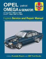 Book Cover for Opel Omega & Senator Petrol (Nov 86 - 94) Haynes Repair Manual by Haynes Publishing