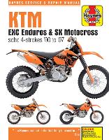 Book Cover for KTM EXC Enduros & SX Motocross sohc 4-strokes (00 - 07) by Haynes Publishing