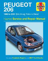 Book Cover for Peugeot 206 Petrol & Diesel (98 - 01) Haynes Repair Manual by Haynes Publishing