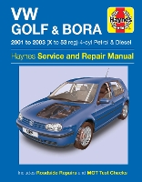 Book Cover for VW Golf & Bora 4-cyl Petrol & Diesel (01 - 03) Haynes Repair Manual by Haynes Publishing