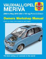 Book Cover for Vauxhall/Opel Meriva Petrol & Diesel (03 - May 10) Haynes Repair Manual by Haynes Publishing