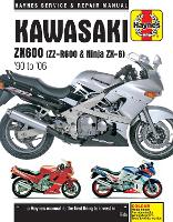 Book Cover for Kawasaki ZX600 (ZZ-R600 & Ninja ZX6) (90 - 06) by Haynes Publishing
