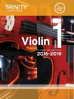 Book Cover for Violin Exam Pieces Grade 1 2016–2019 by Trinity College London