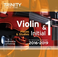 Book Cover for Trinity College London: Violin CD Initial & Grade 1 2016–2019 by 