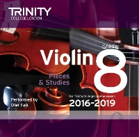 Book Cover for Trinity College London: Violin CD Grade 8 2016–2019 by 