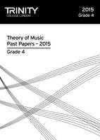 Book Cover for Trinity College London Theory of Music Past Paper (2015) Grade 4 by Trinity College London