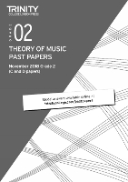 Book Cover for Trinity College London Theory of Music Past Papers (Nov 2018) Grade 2 by Trinity College London