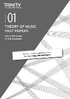 Book Cover for Trinity College London Theory of Music Past Papers (May 2018) Grade 1 by Trinity College London