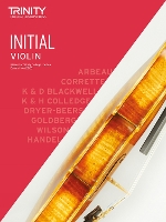 Book Cover for Trinity College London Violin Exam Pieces From 2020: Initial by Trinity College London