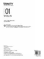 Book Cover for Trinity College London Violin Exam Pieces From 2020: Grade 1 (part only) by Trinity College London