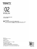 Book Cover for Trinity College London Violin Exam Pieces From 2020: Grade 2 (part only) by Trinity College London