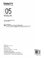 Book Cover for Trinity College London Violin Exam Pieces From 2020: Grade 5 (part only) by Trinity College London