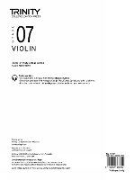 Book Cover for Trinity College London Violin Exam Pieces From 2020: Grade 7 (part only) by Trinity College London