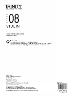 Book Cover for Trinity College London Violin Exam Pieces From 2020: Grade 8 (part only) by Trinity College London