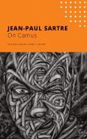 Book Cover for On Camus by Jean-Paul Sartre