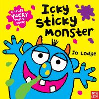 Book Cover for Icky Sticky Monster by Jo Lodge