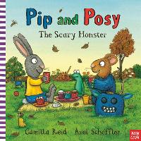 Book Cover for Pip and Posy: The Scary Monster by Camilla (Editorial Director) Reid