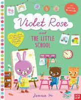 Book Cover for Violet Rose and the Little School Sticker Activity Book by Jannie Ho